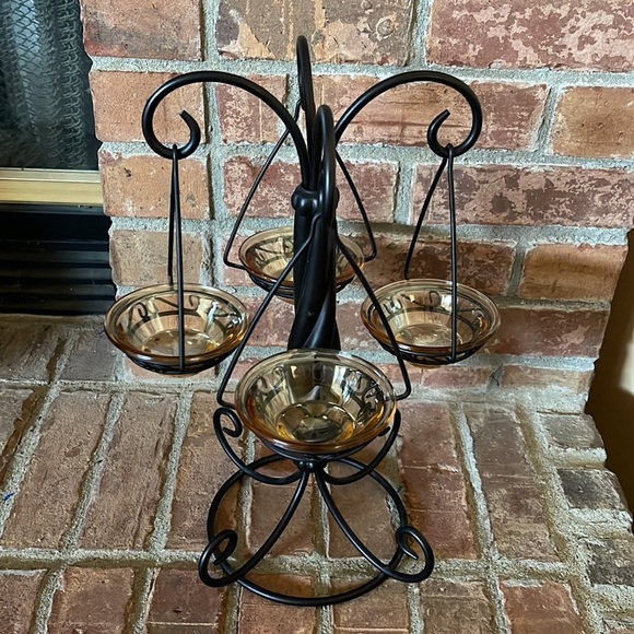 PartyLite Global Fusion Hanging Tealight Tree - Picture 3 of 6